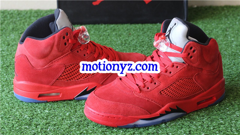 Air Jordan 5 Retro Red Suede